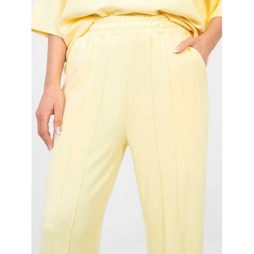 Spodnie dresowe-RV-DR-A1062.08-jasny ż&oacute;łty 2