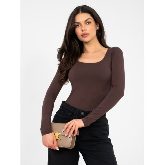 Bluzka-RV-BZ-A1193.26-ciemny brązowy 8