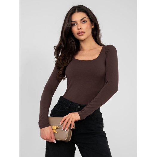 Bluzka-RV-BZ-A1193.26-ciemny brązowy 3