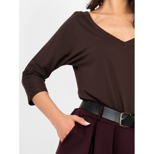 Bluzka-RV-BZ-A1189.24-ciemny brązowy 7