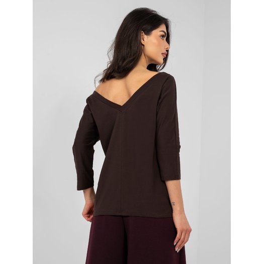 Bluzka-RV-BZ-A1189.24-ciemny brązowy 2