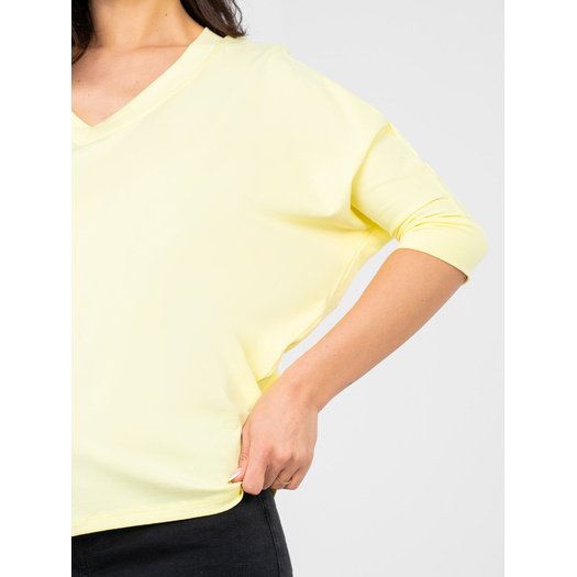 Bluzka-RV-BZ-A1186.89-jasny ż&oacute;łty