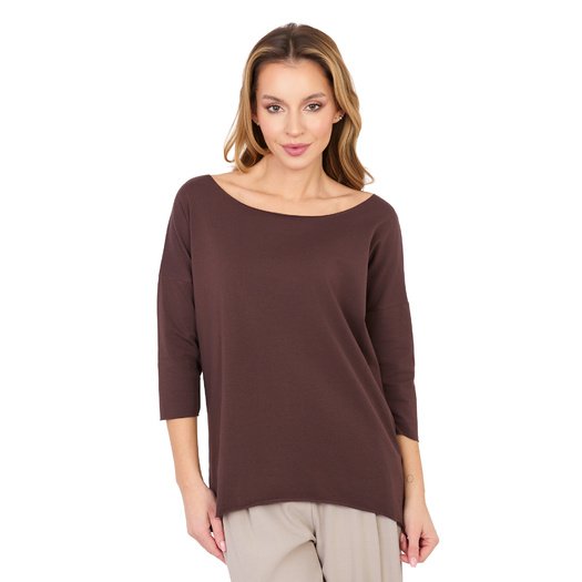 Bluzka-RV-BZ-A1187.36-ciemny brązowy 4