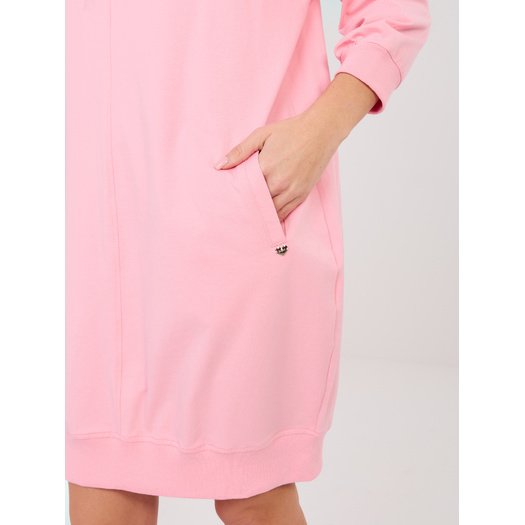 Sukienka-RV-SK-7203.35P-jasny r&oacute;żowy