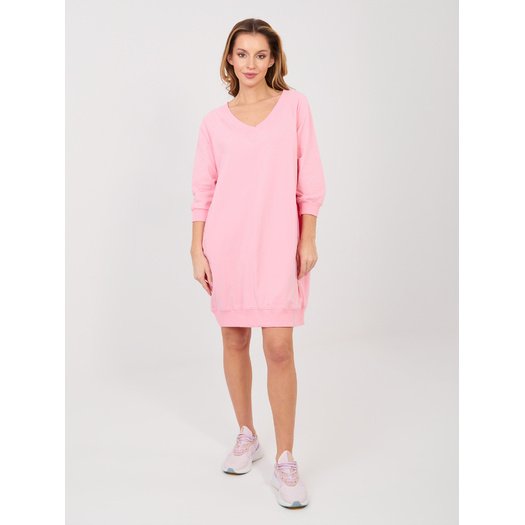 Sukienka-RV-SK-7203.35P-jasny r&oacute;żowy 4