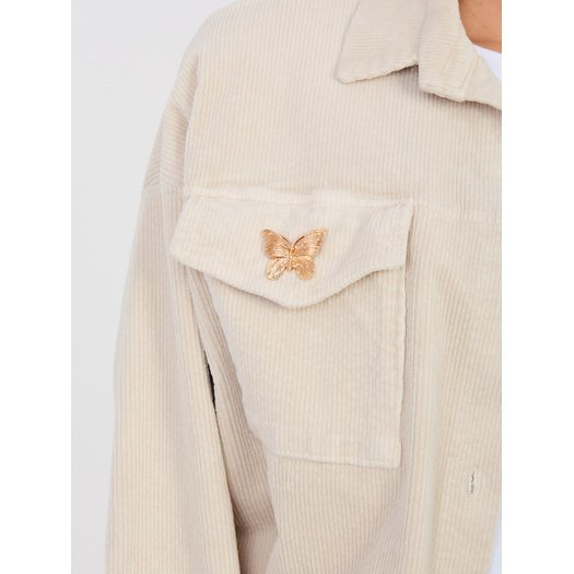 Kurtka-IT-KR-FL10163.10-jasny beżowy 5