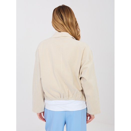 Kurtka-IT-KR-FL10163.10-jasny beżowy 2