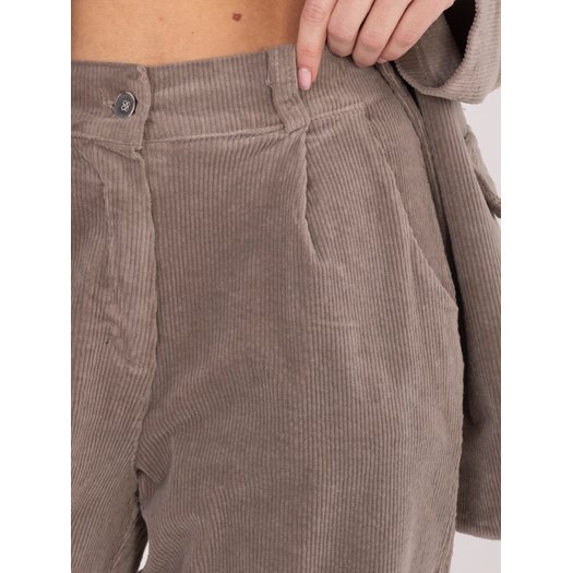 Spodnie-IT-SP-FL8916.80-ciemny bezowy 2