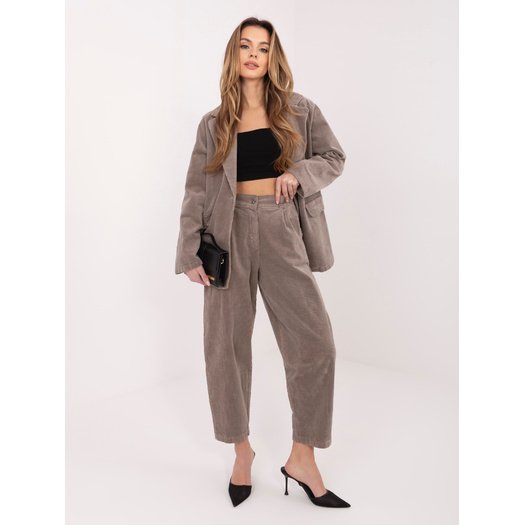 Spodnie-IT-SP-FL8916.80-ciemny bezowy 4