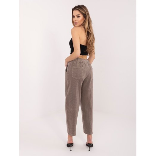 Spodnie-IT-SP-FL8916.80-ciemny bezowy 1