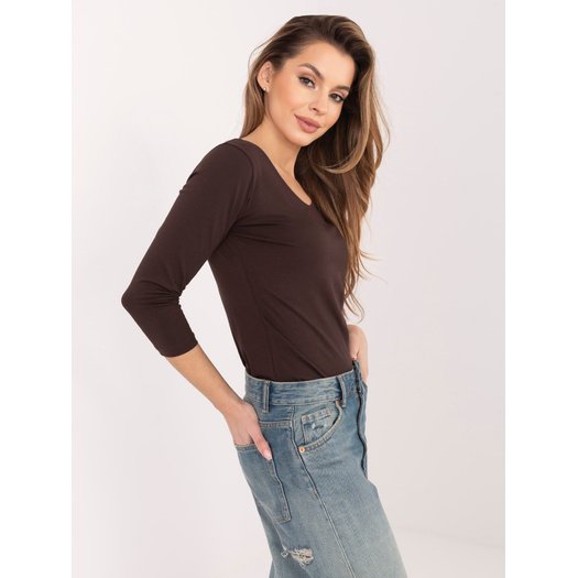 Bluzka-RV-BZ-A1190.16-ciemny brązowy 2