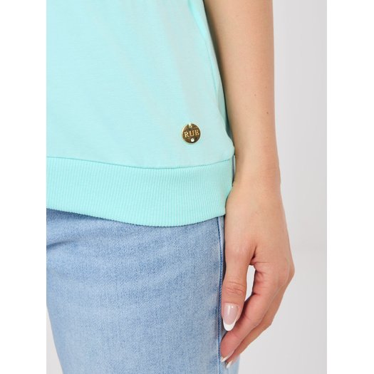 Bluzka-RV-BZ-A1214.89-mietowy 2