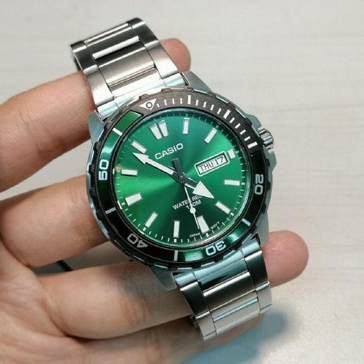 Casio Collection MTD-125D-3A Men s Watch + BOX