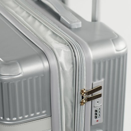 SUITCASE M 24   STL945 ABS DARK GREY
