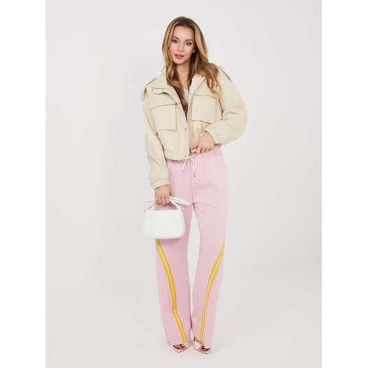 Spodnie dresowe-IT-DR-22168.66-jasny r&oacute;żowy 1