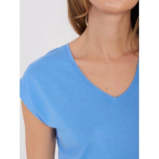 T-shirt-D12041AH02570C-niebieski 4