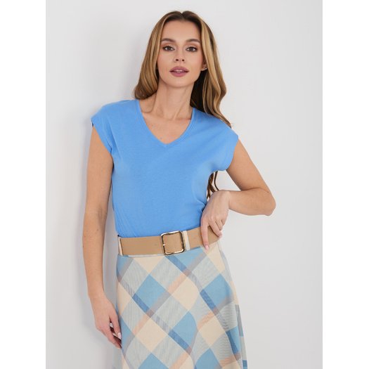 T-shirt-D12041AH02570C-niebieski 5