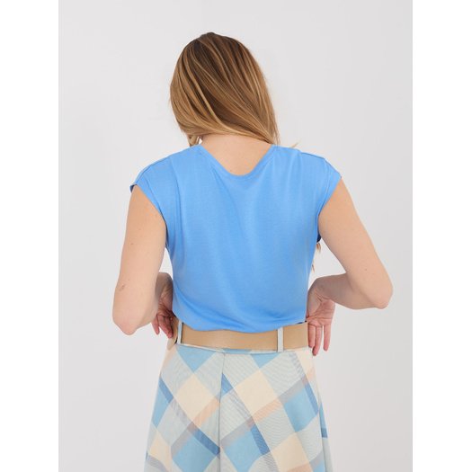 T-shirt-D12041AH02570C-niebieski 2