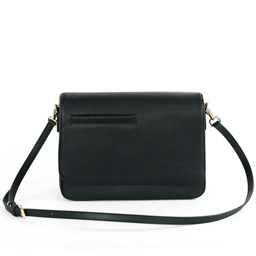 Torba weekendowa podr&oacute;żna sk&oacute;rzana Solier SL39 Astrin czarna 11