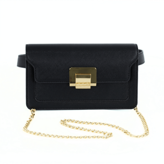 Torba weekendowa podr&oacute;żna sk&oacute;rzana Solier SL39 Astrin czarna 1