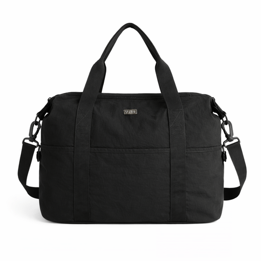 Large Women&rsquo;s Fabric Sports Bag Solier FB55 Viona &ndash; Black