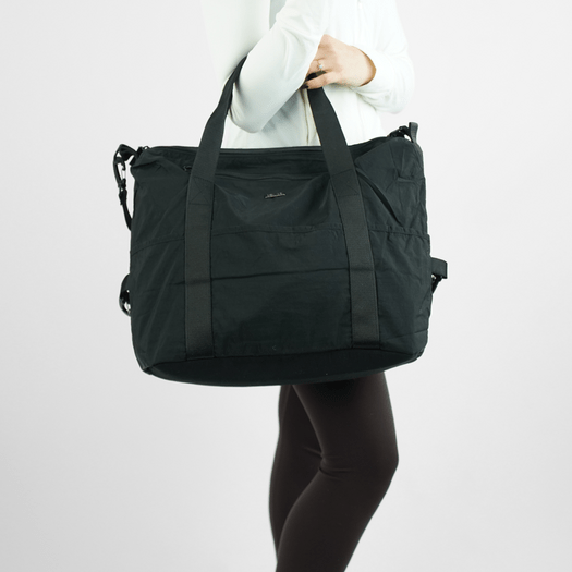 Large Women&rsquo;s Fabric Sports Bag Solier FB55 Viona &ndash; Black 9