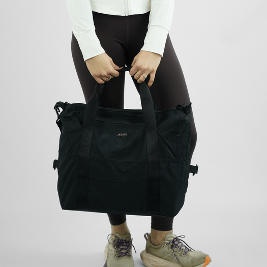 Large Women&rsquo;s Fabric Sports Bag Solier FB55 Viona &ndash; Black 2