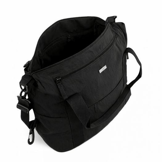 Large Women&rsquo;s Fabric Sports Bag Solier FB55 Viona &ndash; Black 8