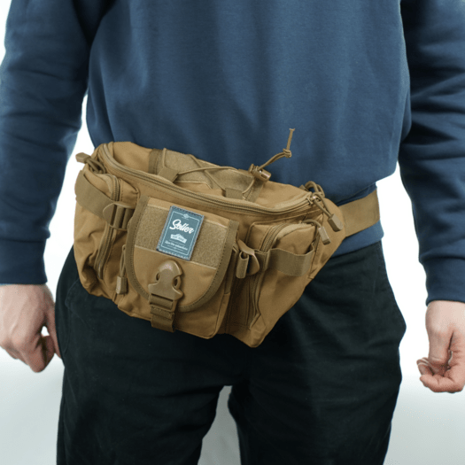 Tactical Waist Bag Solier SV27 Drazor &ndash; Green 5