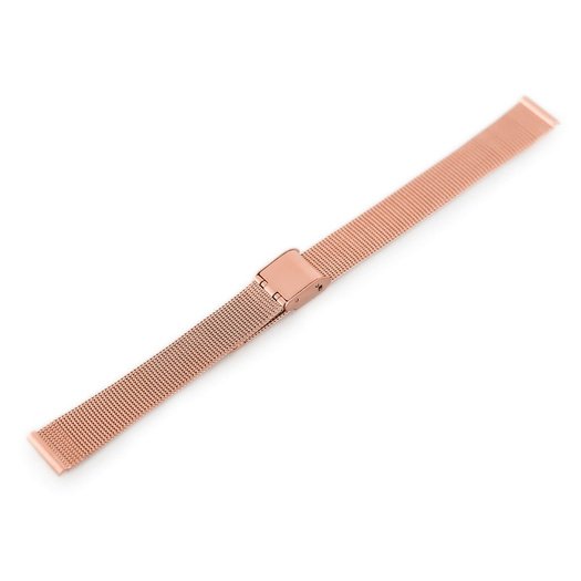 Bransoleta 301RG - siatka HQ - rosegold - 12mm