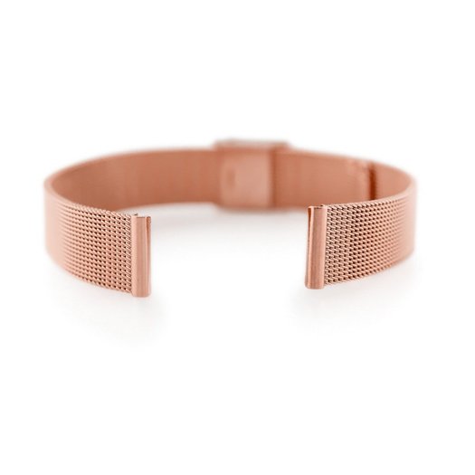Bransoleta 301RG - siatka HQ - rosegold - 12mm