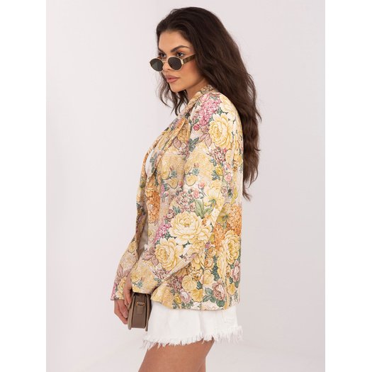 Marynarka-IT-MA-FL9928.15-ż&oacute;łty 3