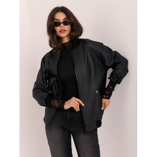 Moteriška striukė LK-KR-510232.89 juodos spalvos