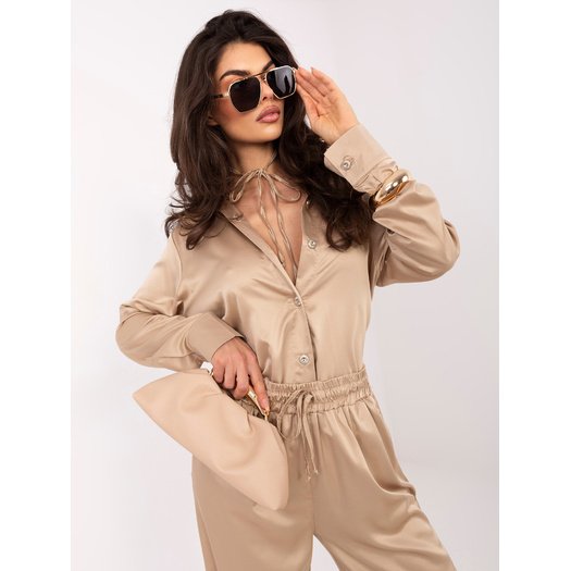 Kostiumėlis moterims-LK-KMPL-510060.00-beżowy 1