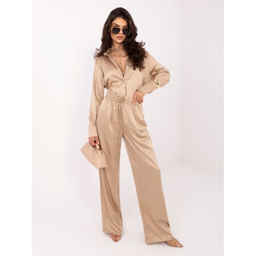 Kostiumėlis moterims-LK-KMPL-510060.00-beżowy 3