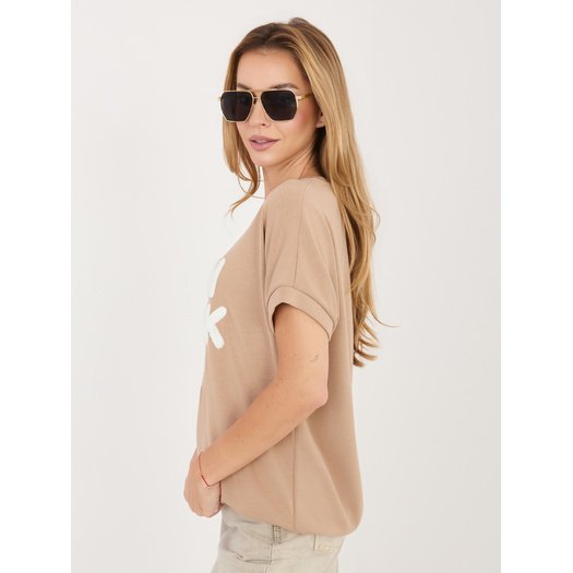 Bluzka-RV-BZ-A1262.00-ciemny bezowy 1