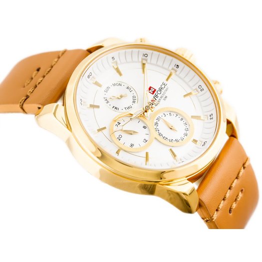 VYRIŠKAS LAIKRODIS NAVIFORCE - NF9148 (zn085b) gold + dėžutė