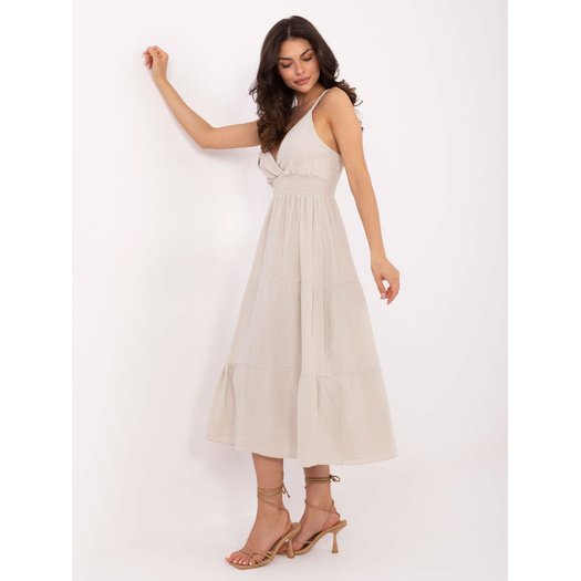 Sukienka-MI-SK-62200.76-beżowy 1