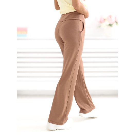 Spodnie dresowe-RV-DR-A1289.01-jasny brązowy 8