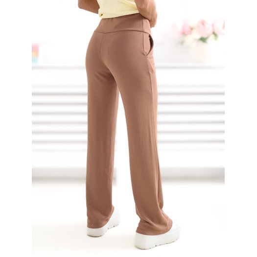 Spodnie dresowe-RV-DR-A1289.01-jasny brązowy 12