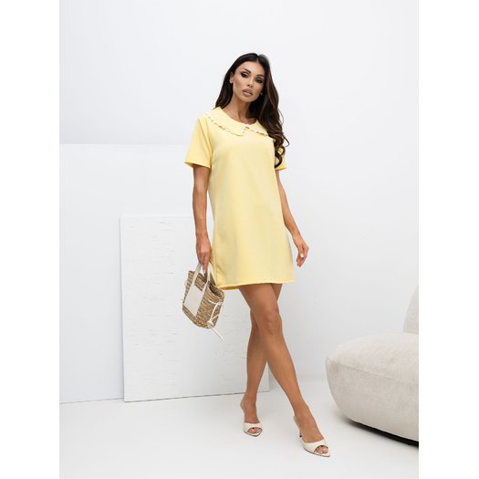 Sukienka-MI-SK-4313.83-jasny ż&oacute;łty 1