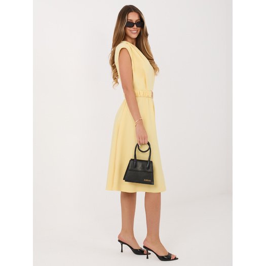 Sukienka-MI-SK-3430-1.01-jasny ż&oacute;łty