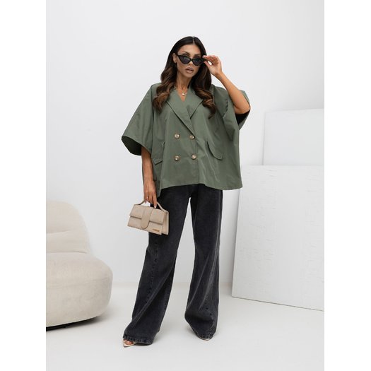 Płaszcz-IT-KR-FL10153KSM.91-khaki 1