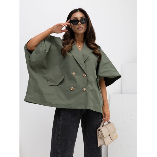 Płaszcz-IT-KR-FL10153KSM.91-khaki 3