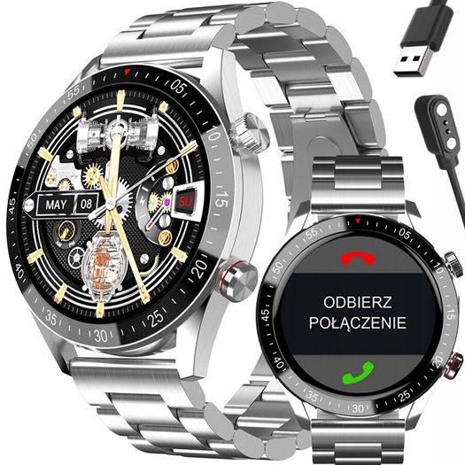 GRAVITY GT4-3 MEN S SMARTWATCH - MAKING CALLS, STEPWATCH (sg023c)