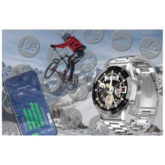 GRAVITY GT4-3 MEN S SMARTWATCH - MAKING CALLS, STEPWATCH (sg023c)
