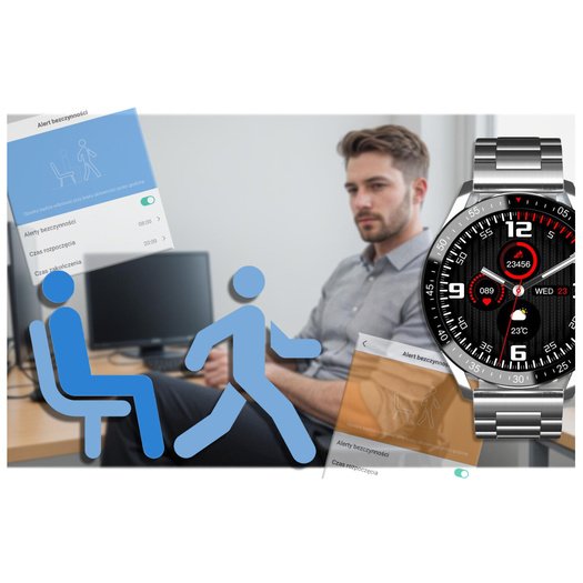 GRAVITY GT4-3 MEN S SMARTWATCH - MAKING CALLS, STEPWATCH (sg023c)