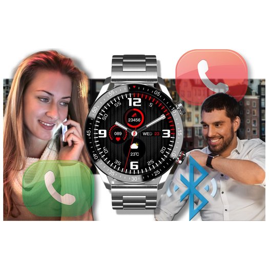 GRAVITY GT4-3 MEN S SMARTWATCH - MAKING CALLS, STEPWATCH (sg023c)