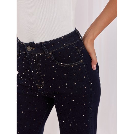 Spodnie jeans-IR-SP-K877-1.14-granatowy