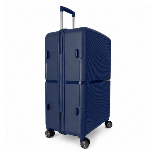 Large Solier XL TORIDE 27  Navy PP Suitcase